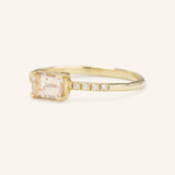 Winterberry Morganite Diamond Ring