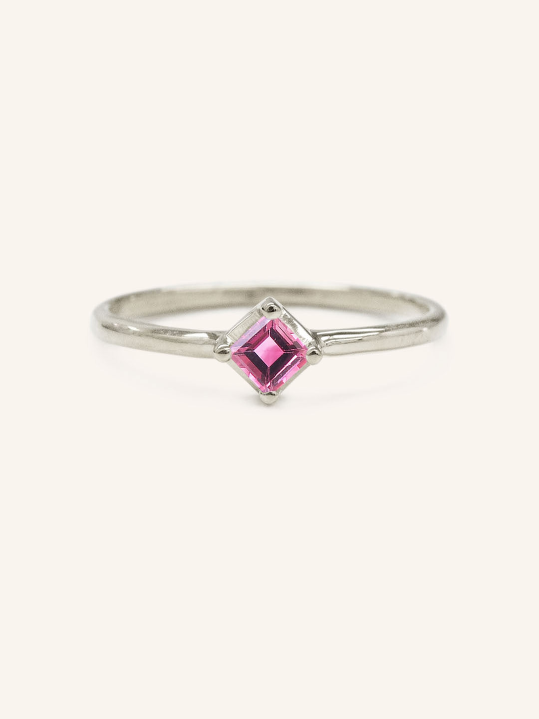 Farewell to Spring Pink Tourmaline Ring