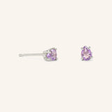 Sweet Nothings Amethyst Stud Earrings