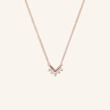 Shaded Spruce Diamond Necklace