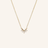Shaded Spruce Diamond Necklace