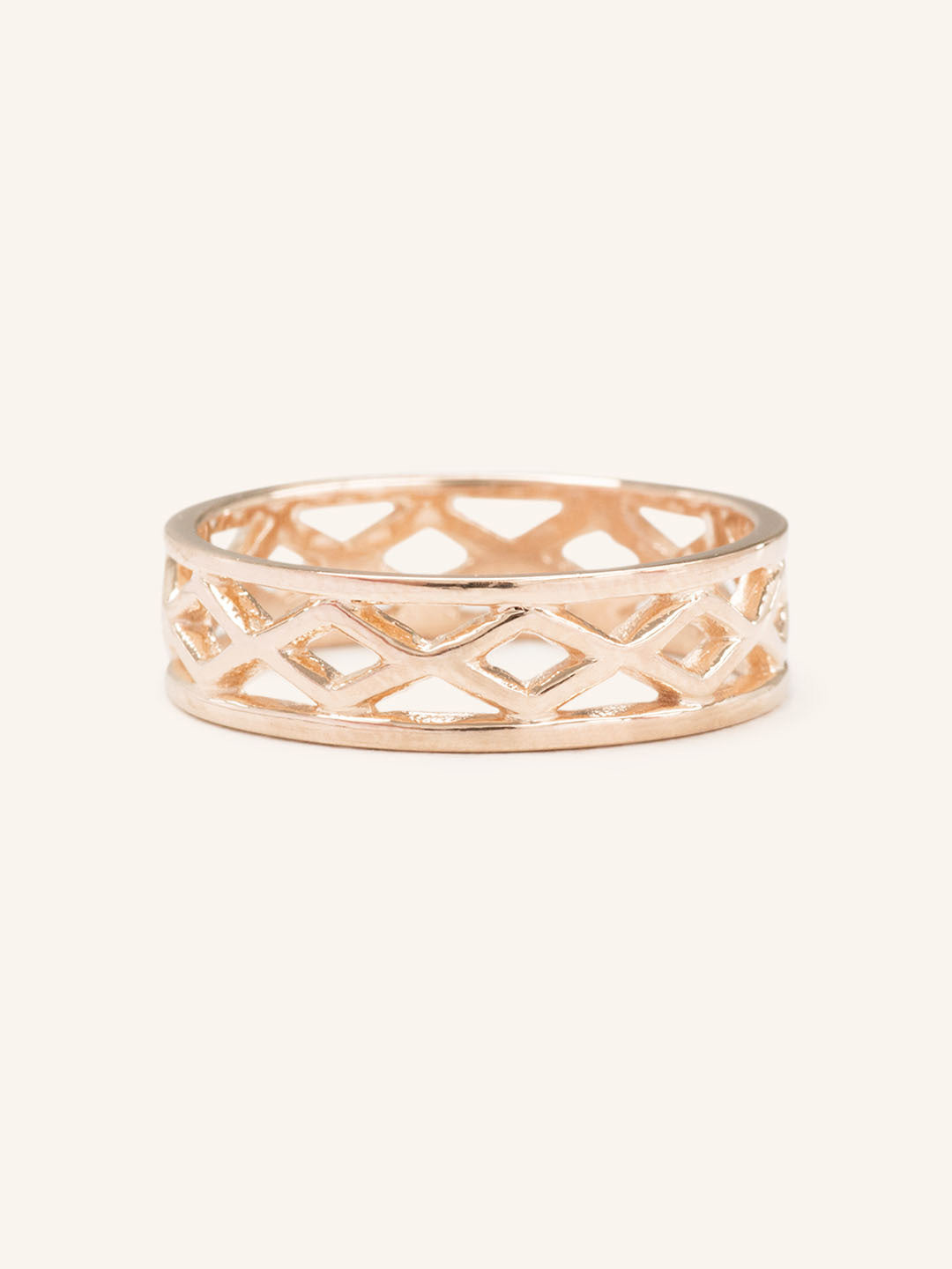 Stay Cozy Basket Weave Ring