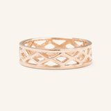 Stay Cozy Basket Weave Ring