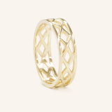 Stay Cozy Basket Weave Ring