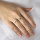 Stay Cozy Basket Weave Ring