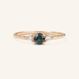 Forget Me Not Montana Sapphire Diamond Ring