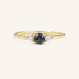 Forget Me Not Montana Sapphire Diamond Ring