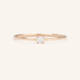 Very Peri Petite Diamond Ring