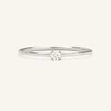 Very Peri Petite Diamond Ring