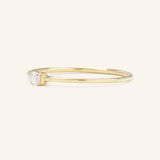 Very Peri Petite Diamond Ring