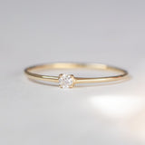 Very Peri Petite Diamond Ring