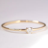 Very Peri Petite Diamond Ring