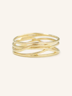 Twisted Vine Ring