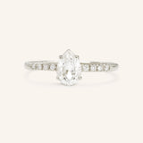 Bridal Blush Moissanite Engagement Ring
