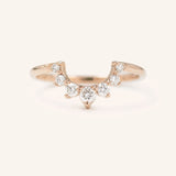 Diamond Charm Wedding Ring