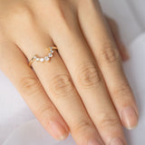 Diamond Charm Wedding Ring