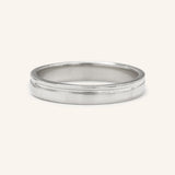 Stockton Line 4MM Wedding Band