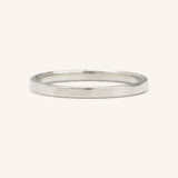 Still Waters 2MM Flat Wedding Band