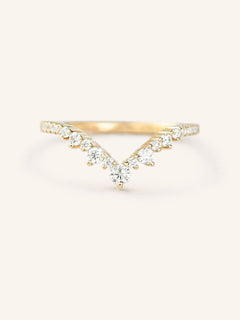 Lily Luxe Diamond Wedding Band