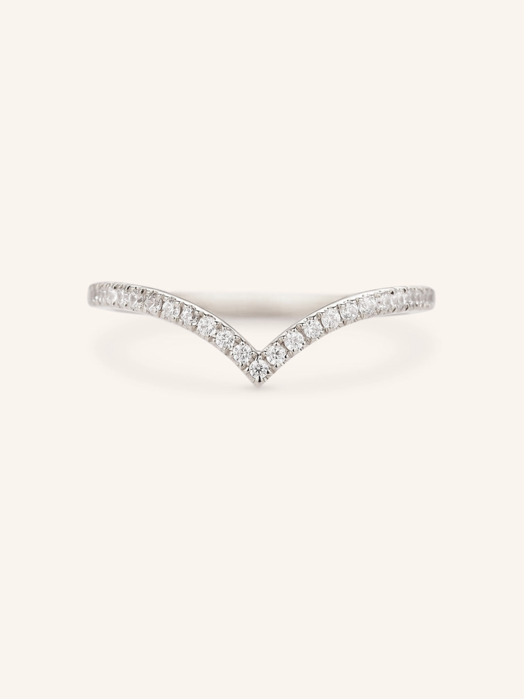 Sparks Diamond V Wedding Ring