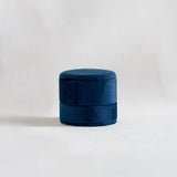 Velvet Backdrop Double Ring Box - Royal Blue