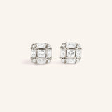 Pinafore Princess Moissanite Diamond Earrings