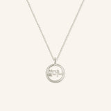Korean “Grandma” 할머니 Gold Pendant Necklace