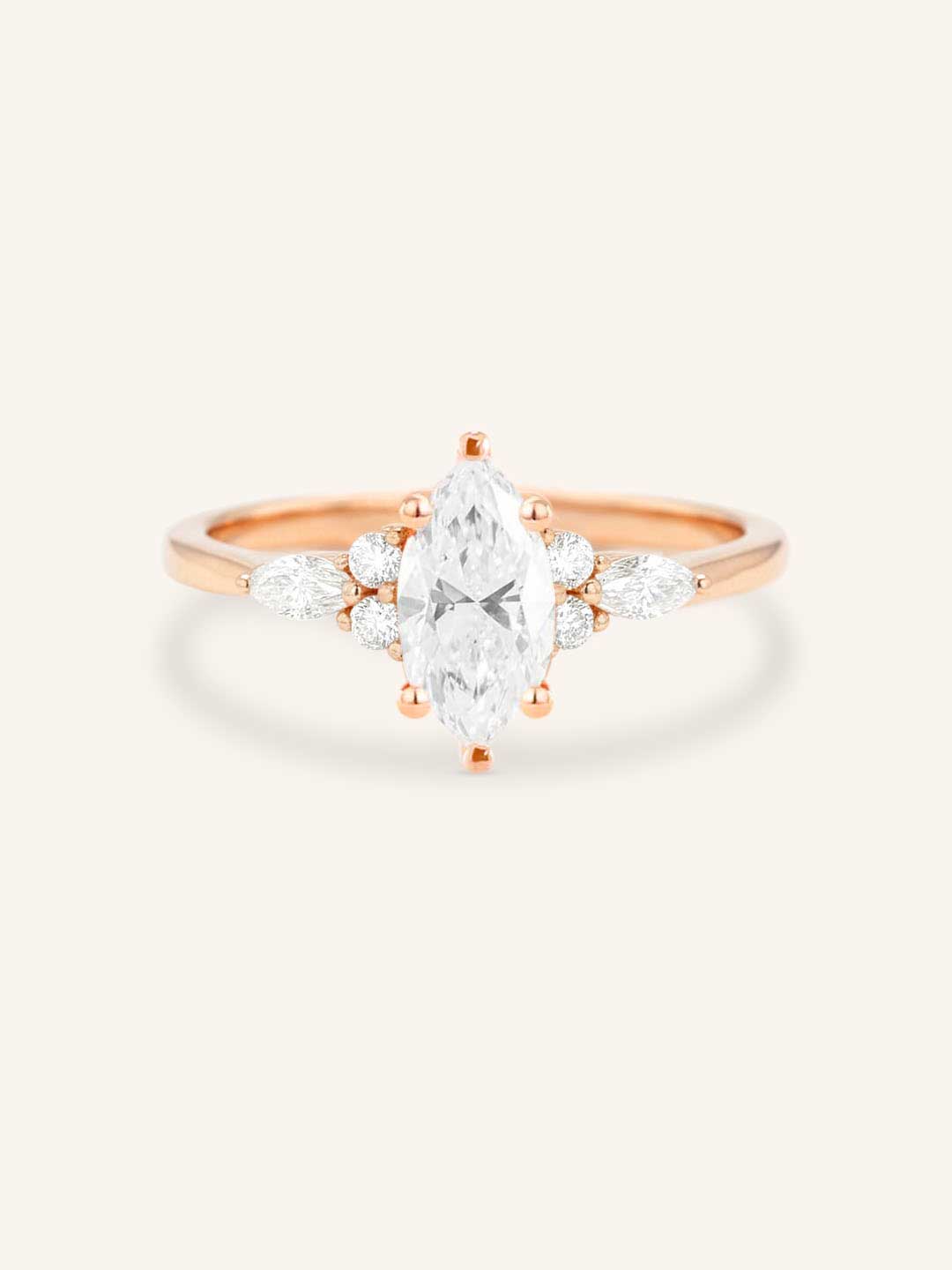 Nalani Marquise Diamond Engagement Ring