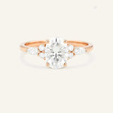 Nalani Oval Cut Diamond Engagement Ring