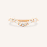Alice Curved Diamond Ring