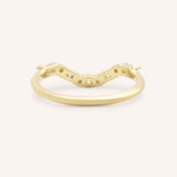 Alice Curved Diamond Ring