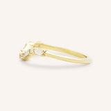 Alice Curved Diamond Ring