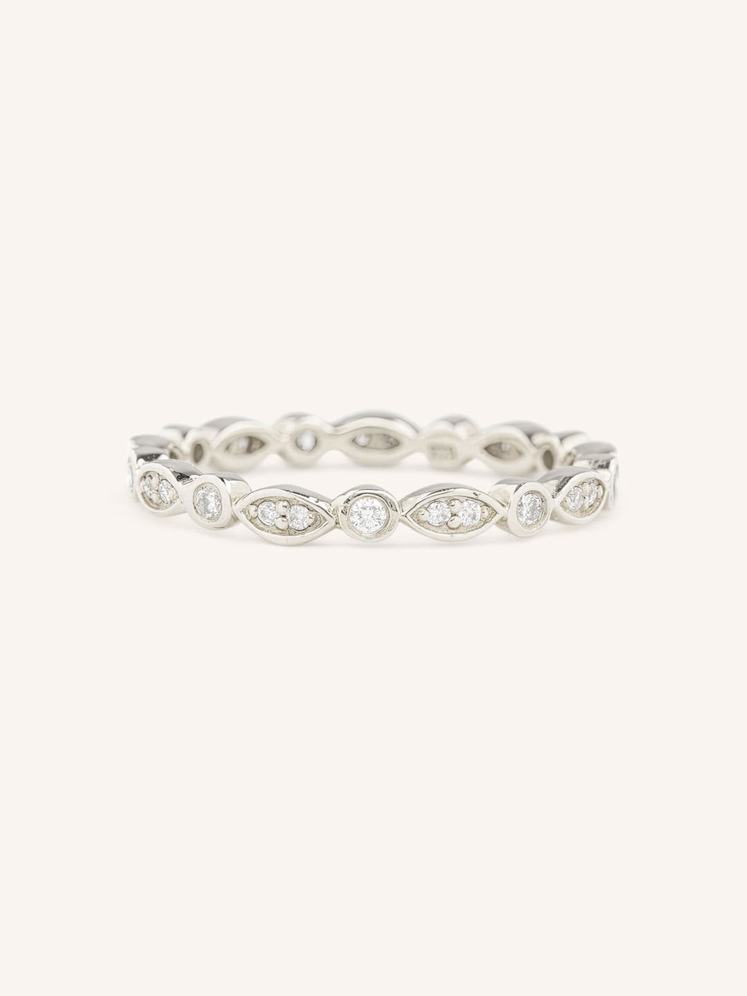 Nicole Diamond Blend Eternity Band