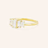 Lila Baguette Diamond Ring