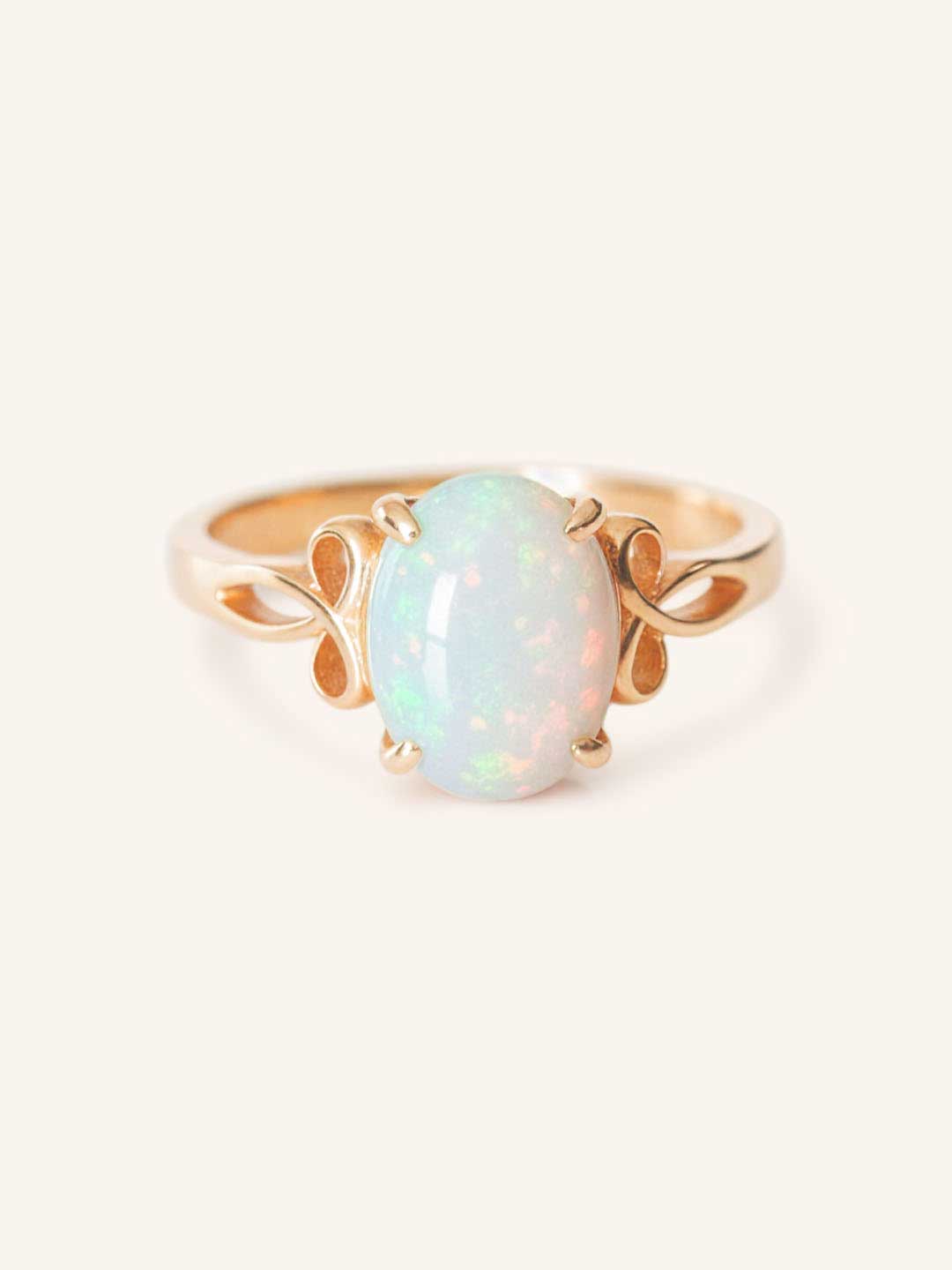 Medina Oval Opal Ring