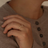 Taylor curved diamond wedding band style 2 lifestyle photo worn on hand