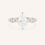 Della Marquise Cut Diamond Engagement Ring