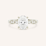 Della Oval Cut Diamond Engagement Ring