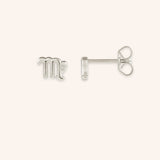 Zodiac "Virgo" Stud Earrings