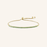 Raina Emerald Adjustable Bolo Bracelet