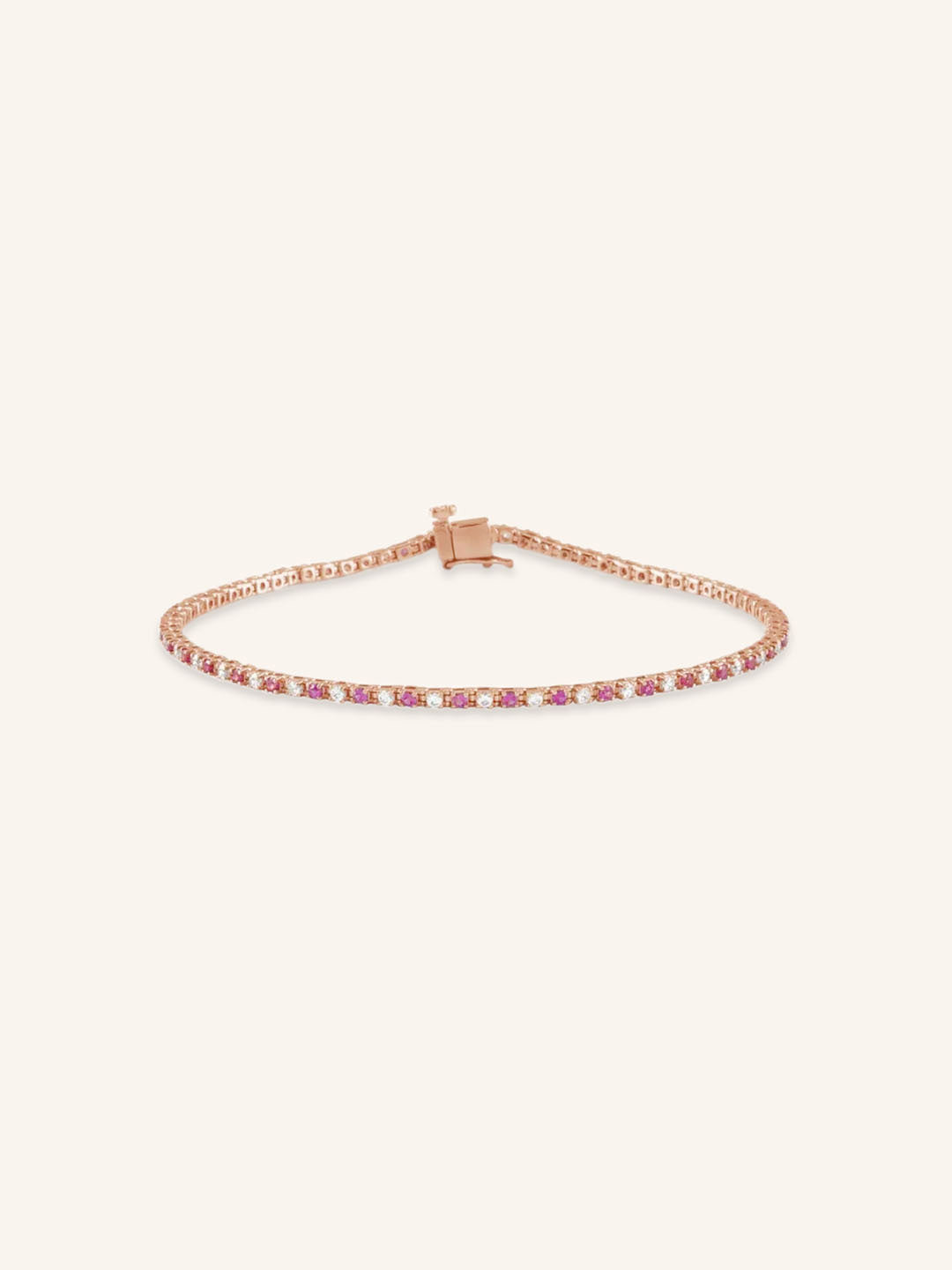 Lyra Ruby Diamond Bracelet