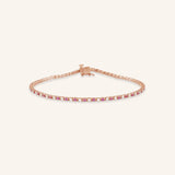 Lyra Ruby Diamond Bracelet