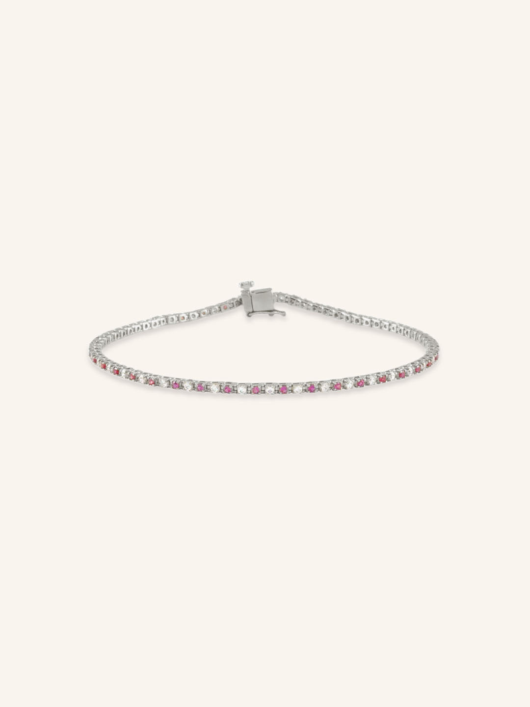 Lyra Ruby Diamond Bracelet