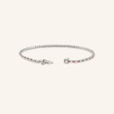 Lyra Ruby Diamond Bracelet