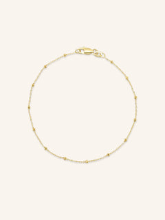 Sophia Cable Chain Bead Bracelet