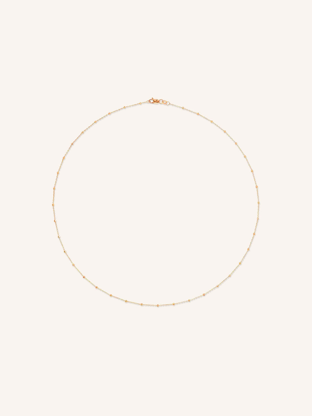 Sophia Cable Chain Bead Necklace