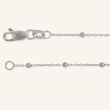 Sophia Cable Chain Bead Necklace