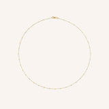Sophia Cable Chain Bead Necklace