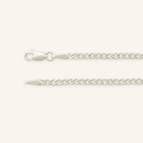 2.35mm Gold Curb Chain Necklace