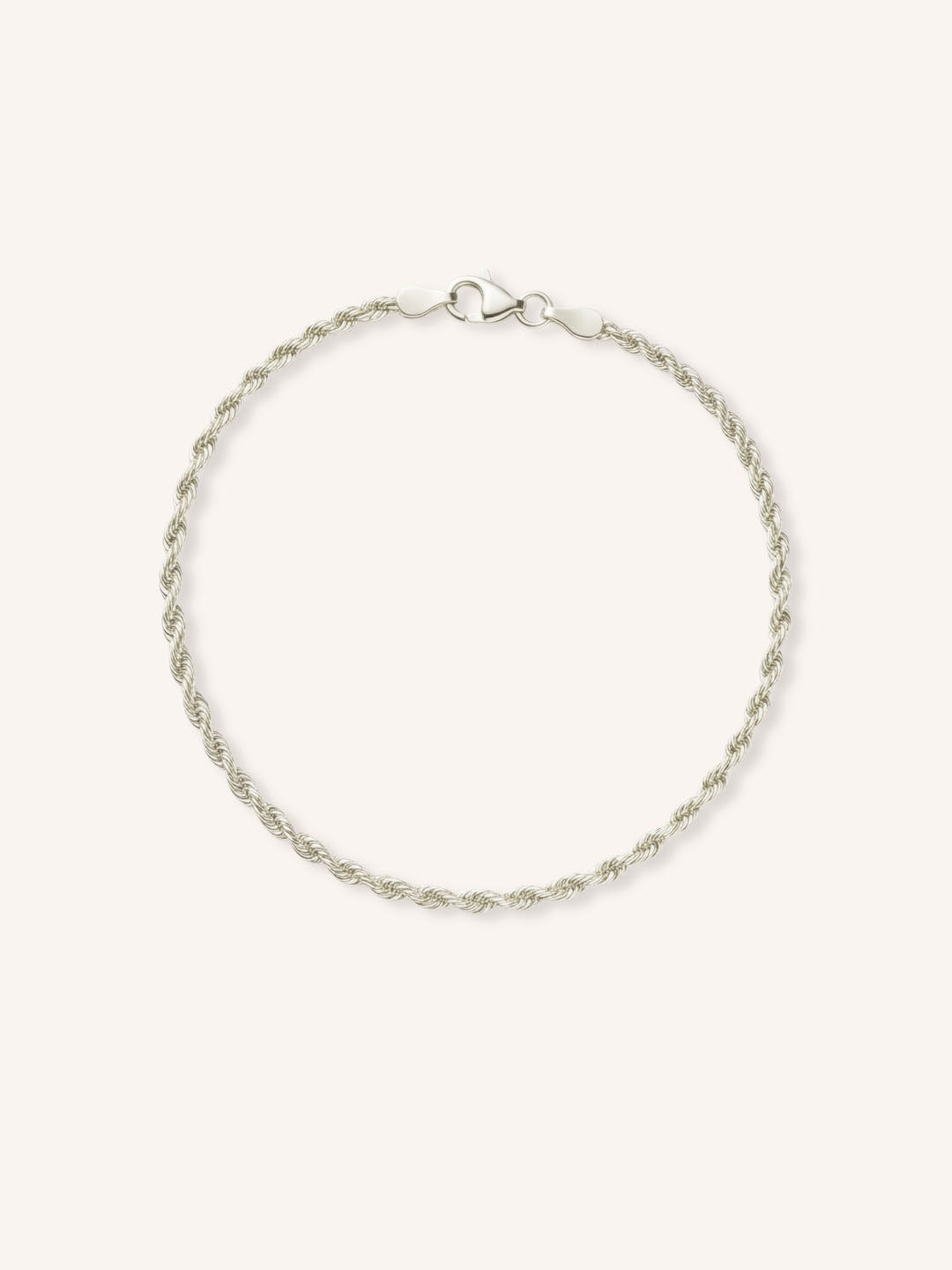 1.5mm Rope Chain Bracelet